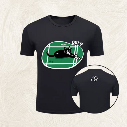 Meowt of Bounds Series Ftness Shirt