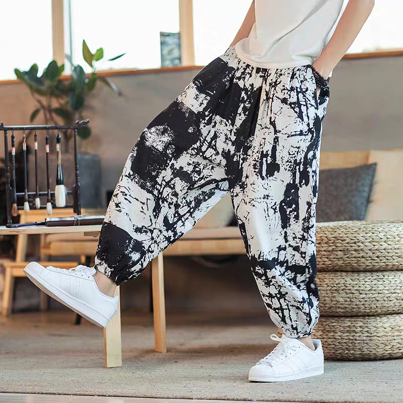 Boho Street Art Jogger Pants