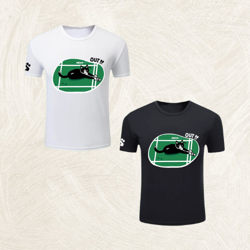 Meowt of Bounds Series Ftness Shirt