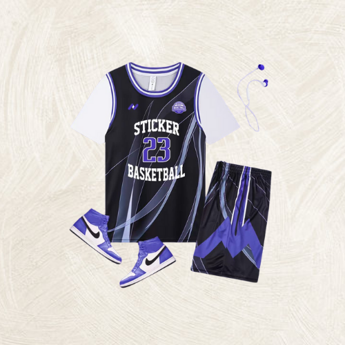 Sticker Ball Series Basketball Kit.