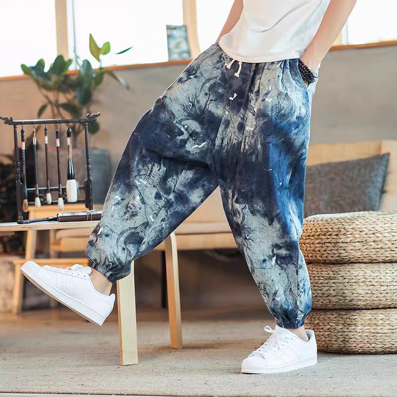 Boho Street Art Jogger Pants